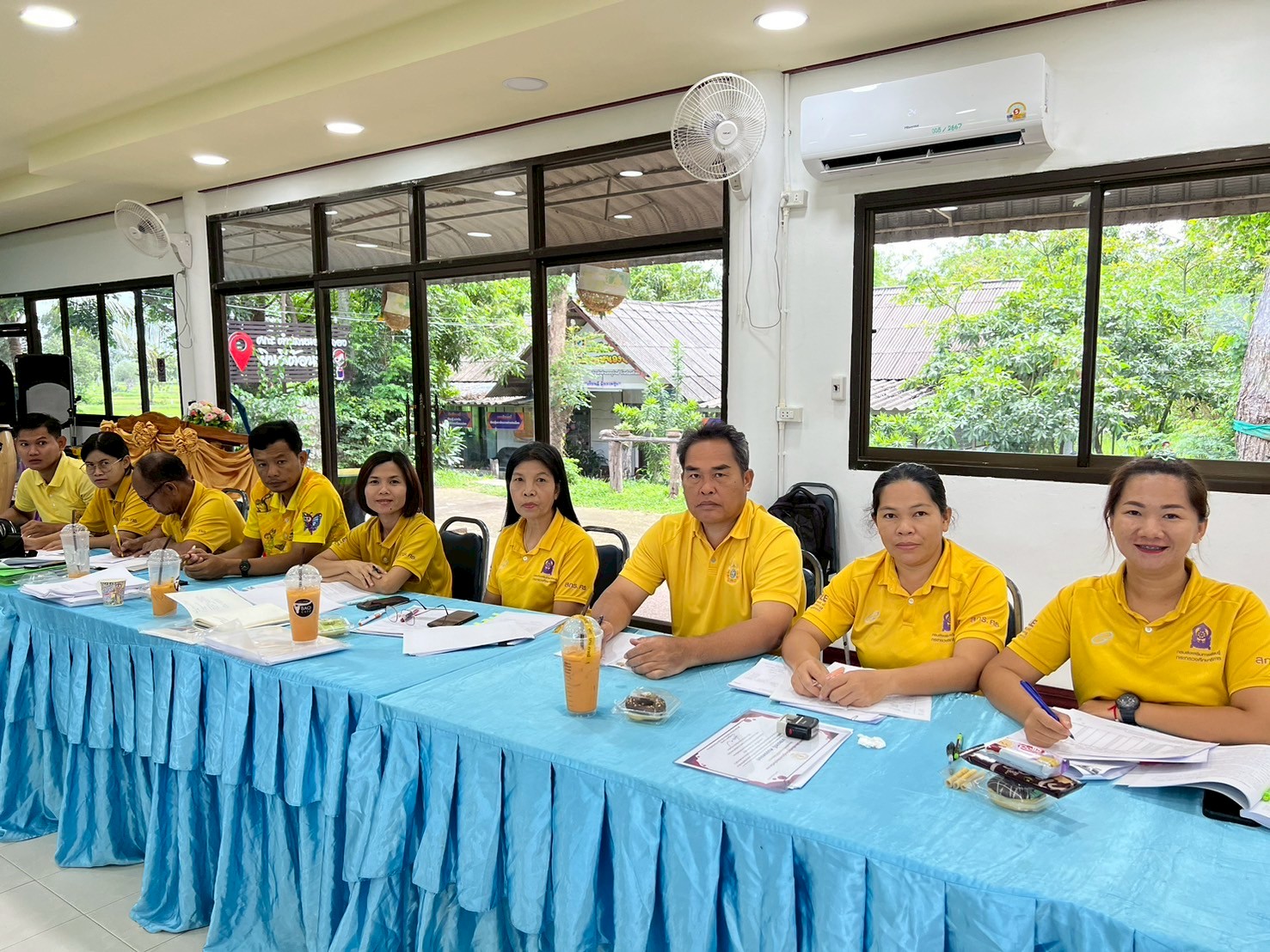 โครงการชุมชนแห่งการเรียนรู้ทางวิชาชีพ (PLC) สกร.ระดับอำเภอขุขันธ์