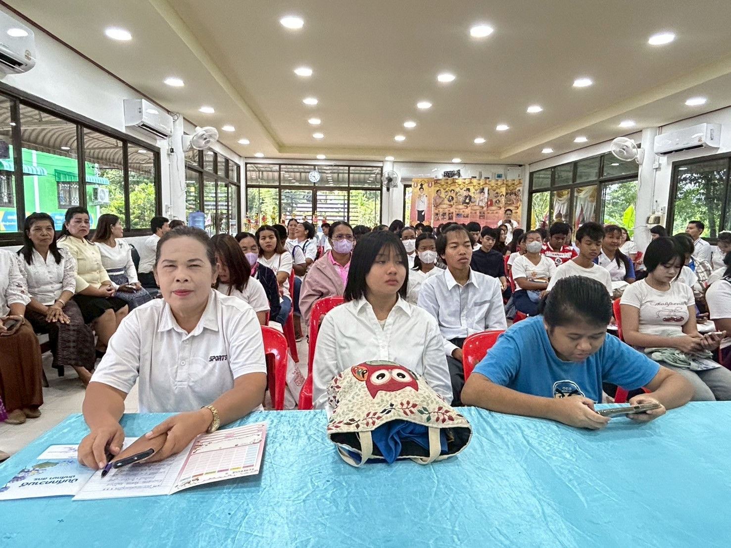 โครงการค่ายพัฒนาผู้เรียน ด้านคุณธรรม จริยธรรม ตามวิถีพุทธ ภาคเรียนที่ 1 ปีการศึกษา 2568